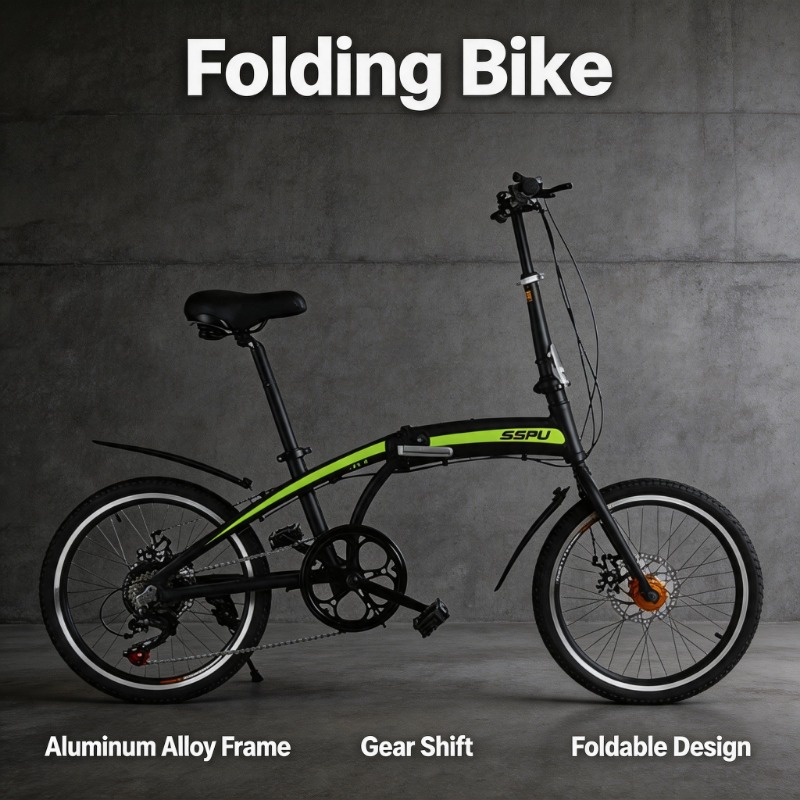 Commuter Biking - Vélo pliant 20 pouces - Vélo