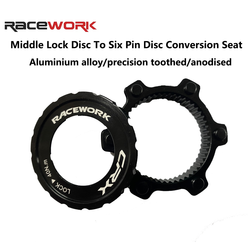 Cycling Zones - RACEWORK – adaptateur Centerlock à 6