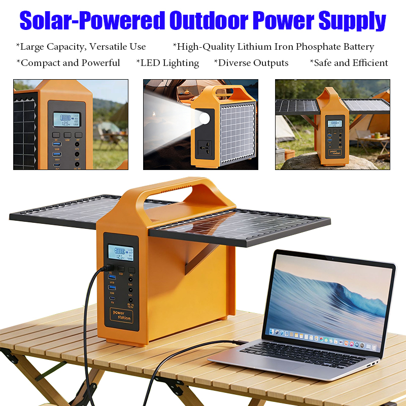 Usb Charger Dynamo - Station d'alimentation solaire portable 150W avec