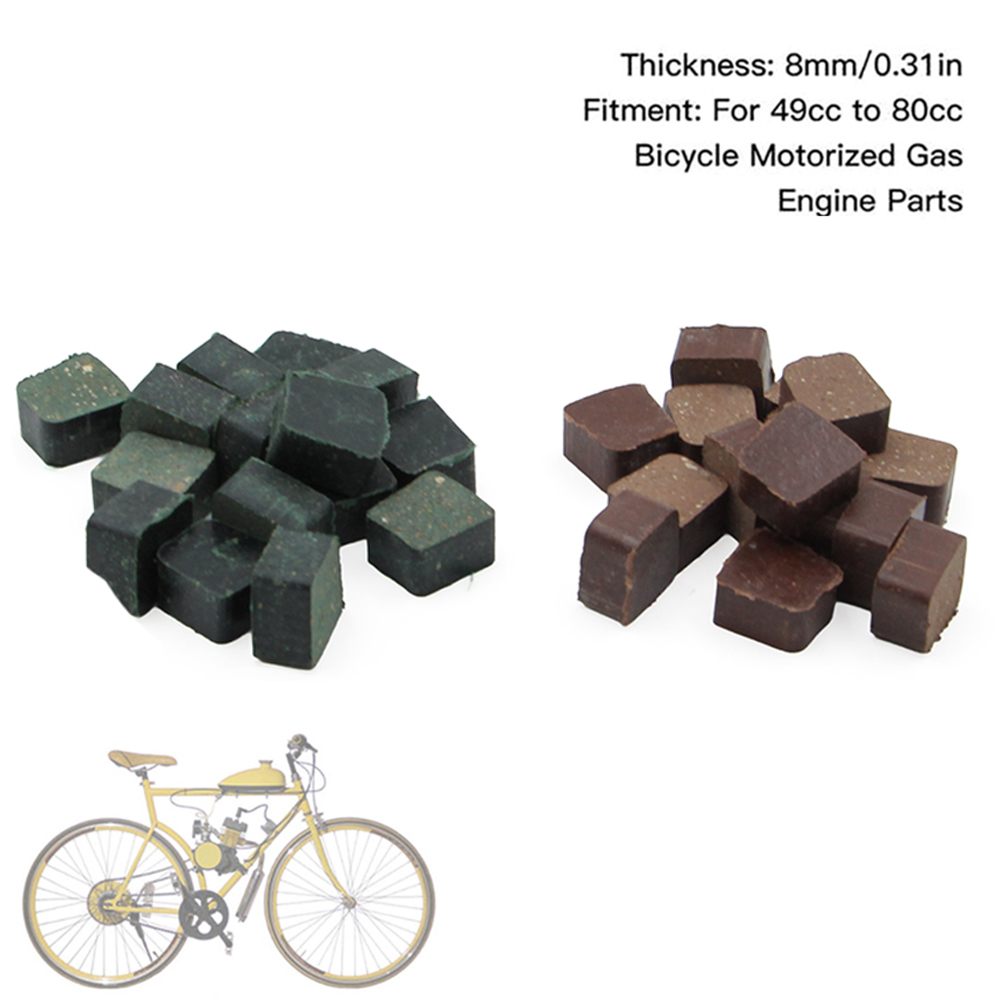 Cycling Zones - Plaquettes d'embrayage carrées en ABS de