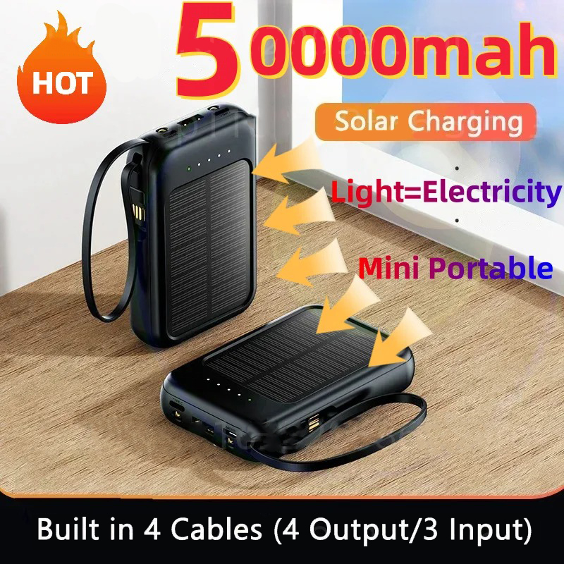 Usb Charger Dynamo - Banque d'alimentation 50000 mah batterie d'énergie
