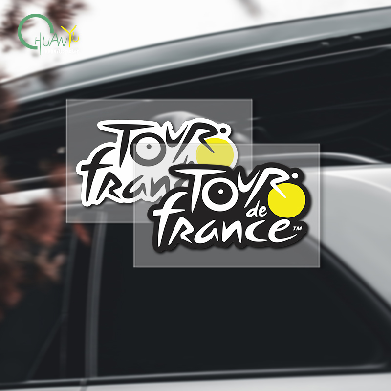 Cycling Zones - Autocollant logo Tour de France pour