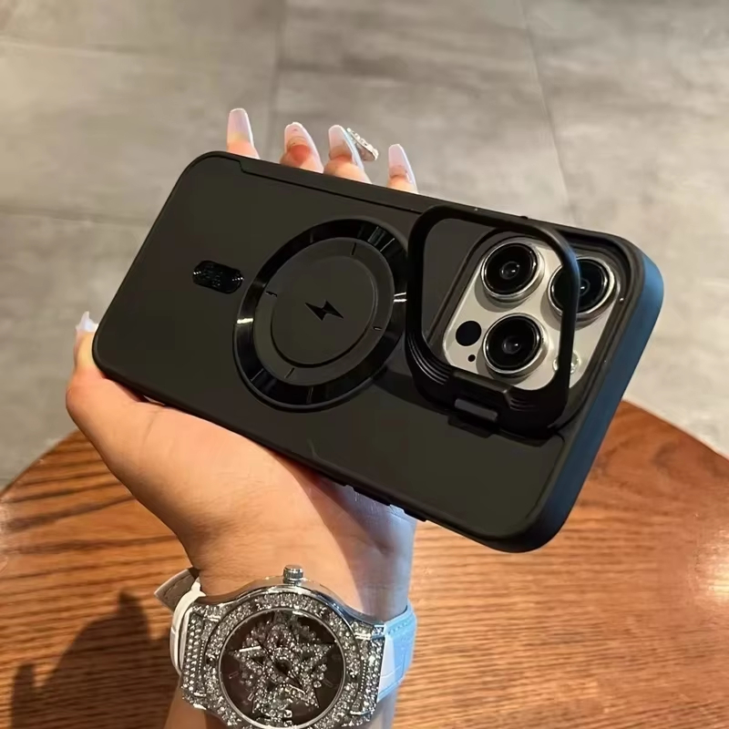 Kickstand Adjustable - Nouveau support de téléphone magnétique antichoc