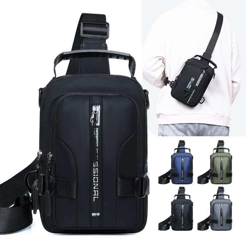 Cycling Commute Training - Sac de poitrine d'escalade pour hommes,