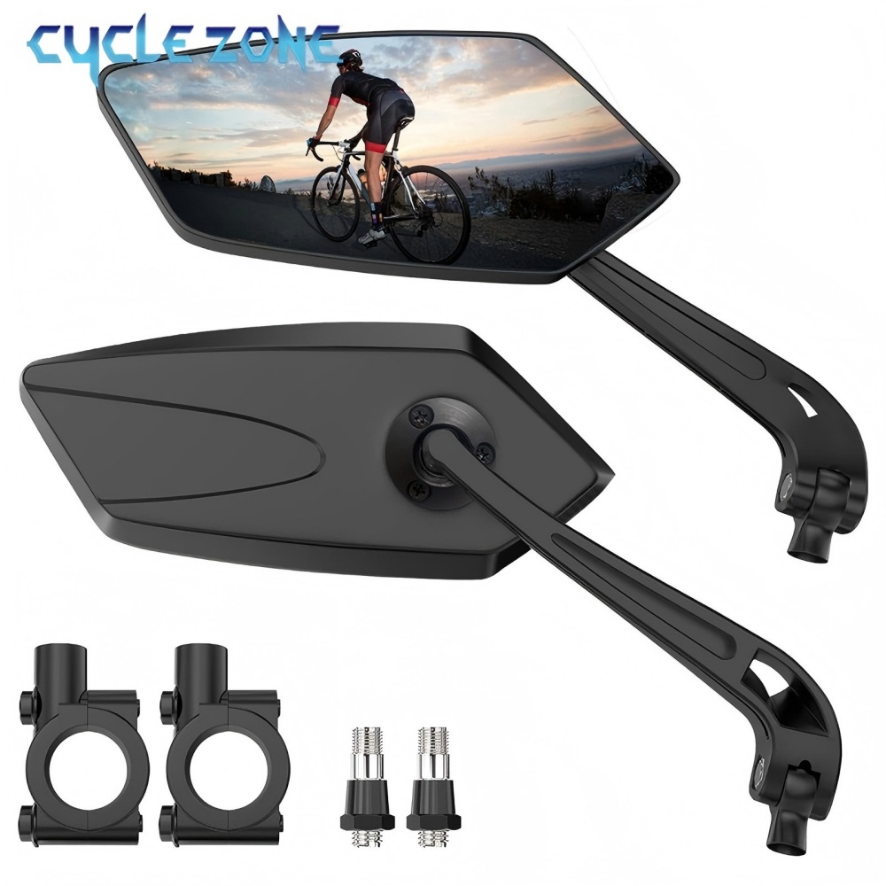 Cycling Zones - Rétroviseur de vélo réglable à 360