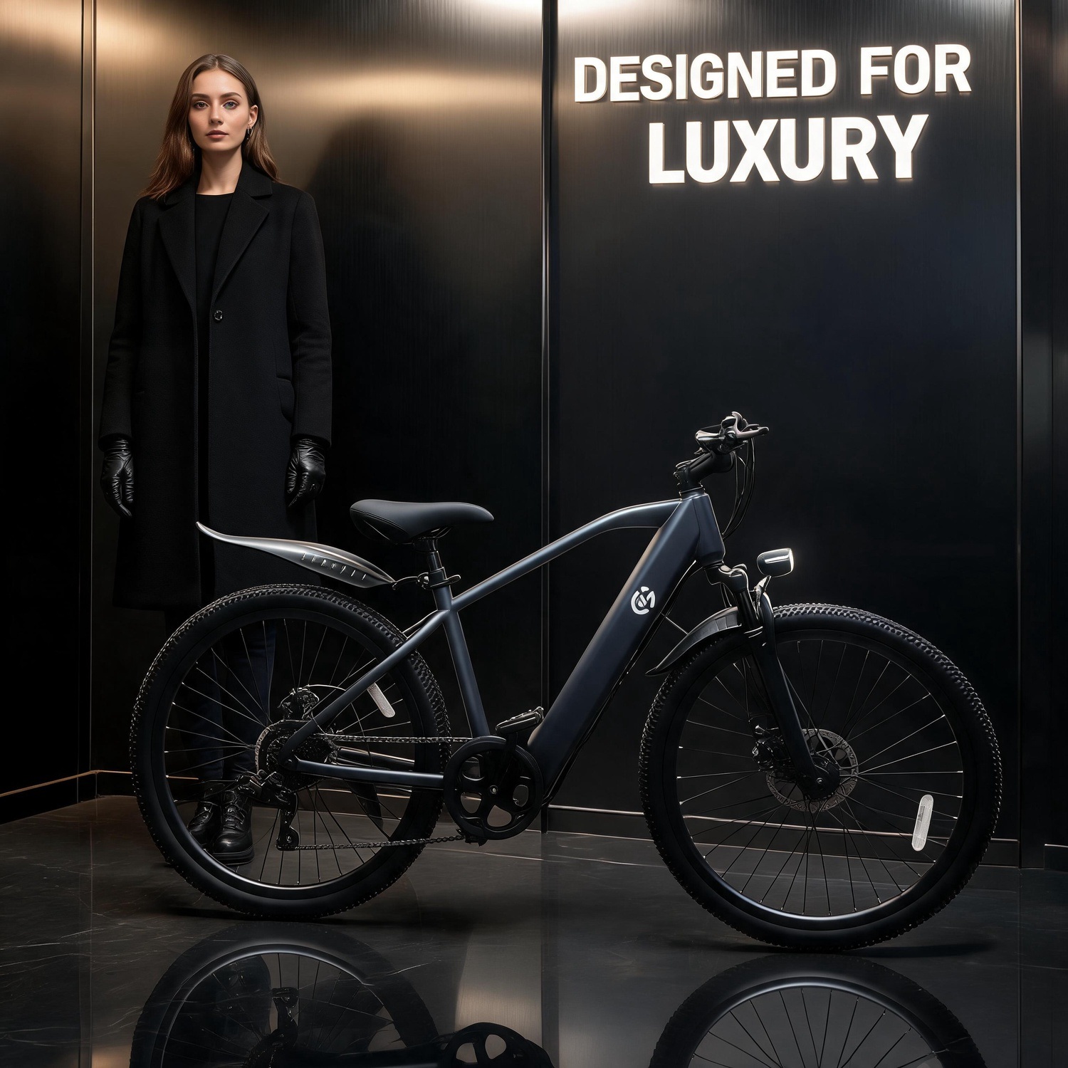 Commuter Biking - Vélo électrique familial de Noël, moteur