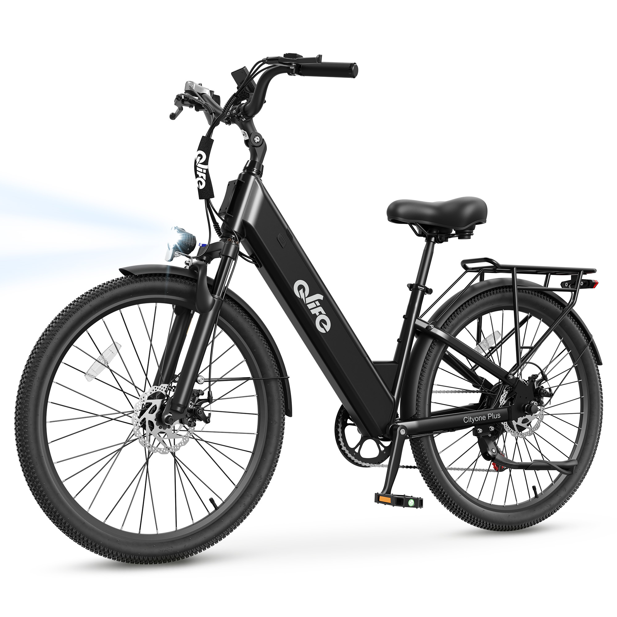 Commuter Biking - Vélo électrique Qlife Cityone Plus St