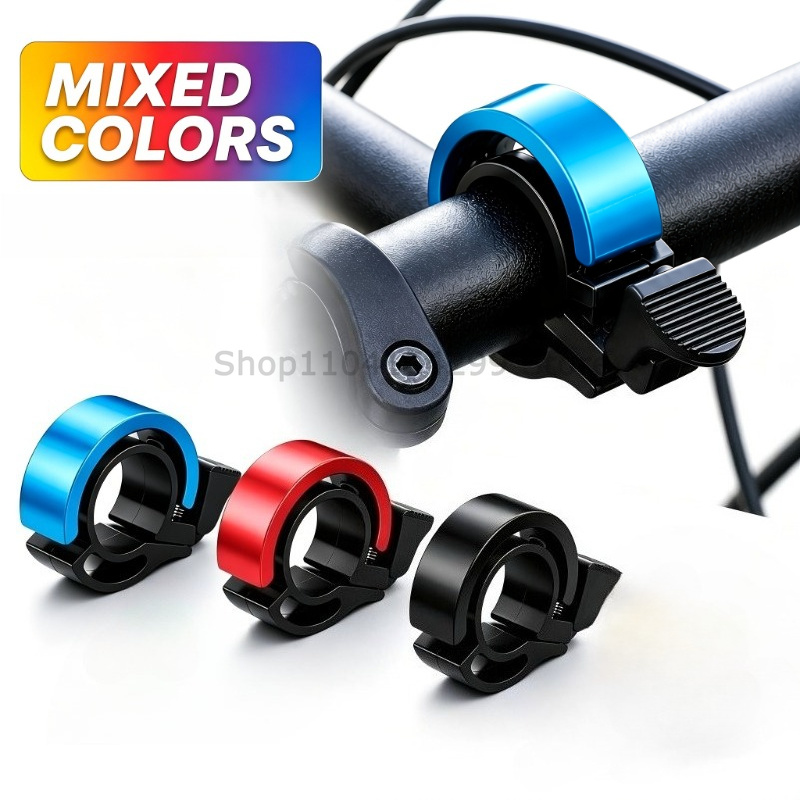 Bell Handlebar Ring - Sonnette de vélo invisible en alliage,