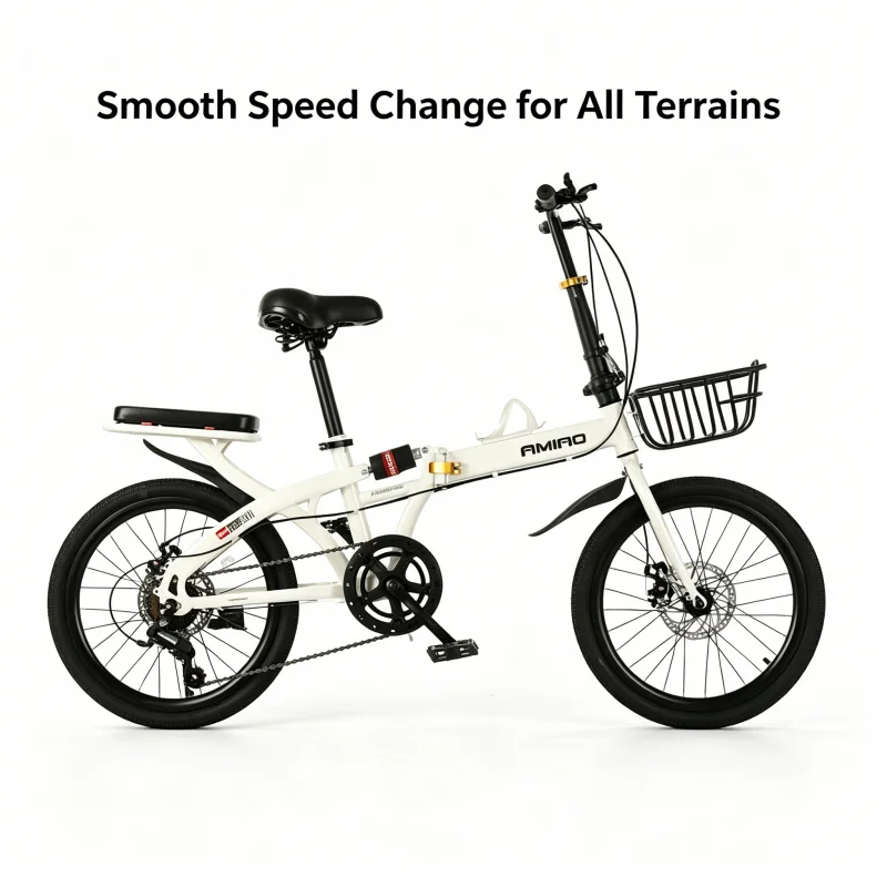 Commuter Biking - Vélo pliant ultra-léger de 20 pouces,