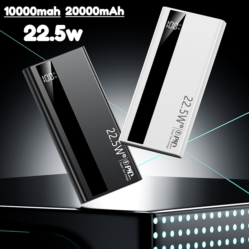 Usb Charger Dynamo - Batterie externe 20000mAh, charge rapide, batterie