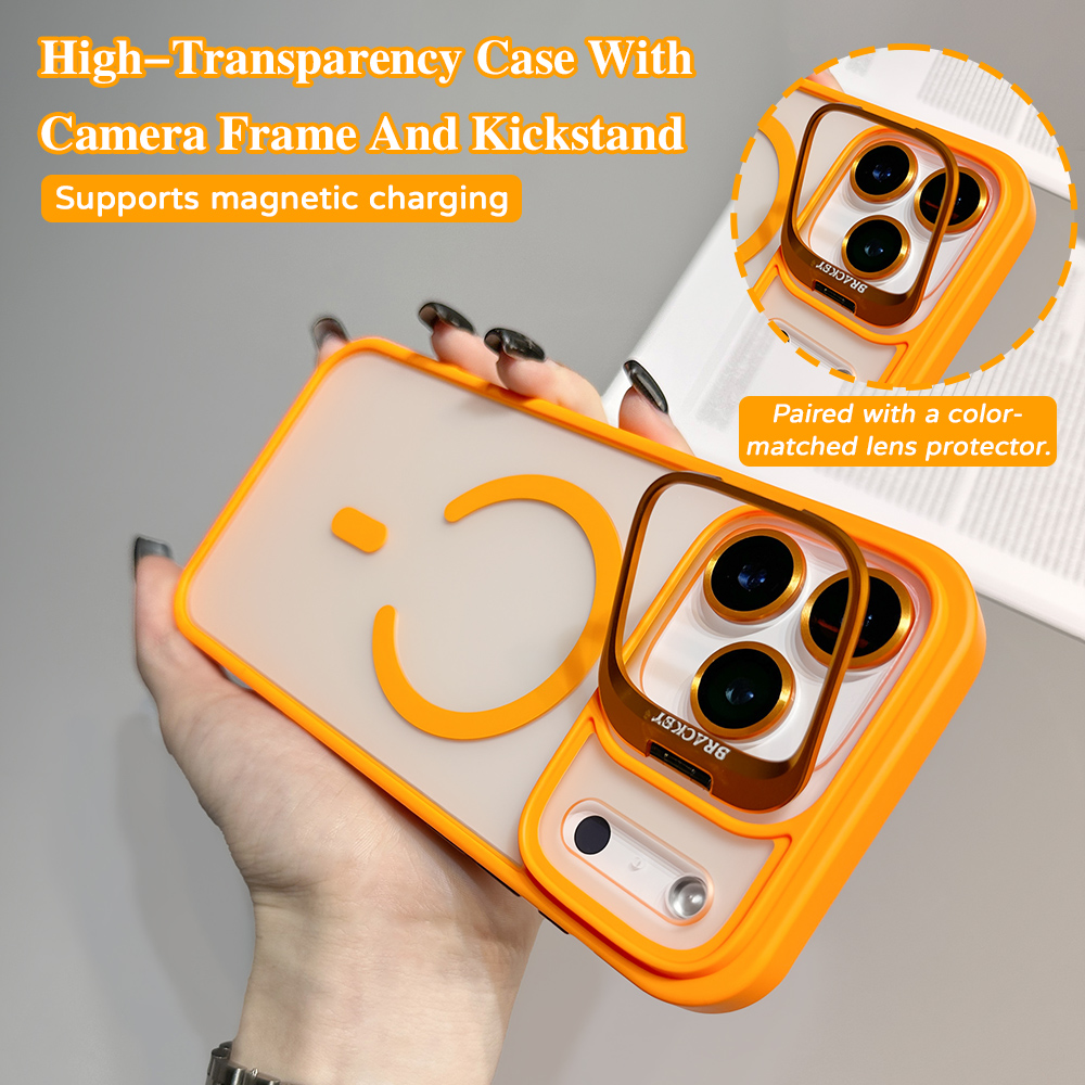 Kickstand Adjustable - Étui de téléphone magnétique avec béquille