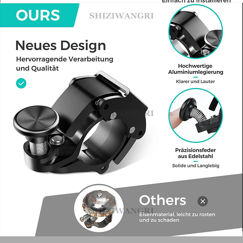 Sonnette de vélo cachée, klaxo - Bell Handlebar Ring avis et prix