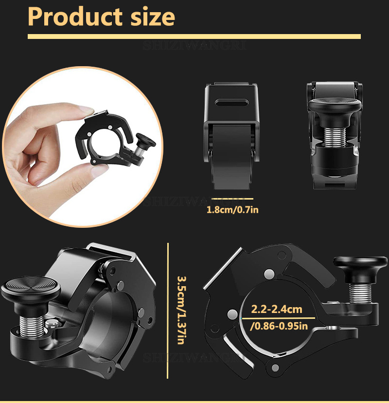 Sonnette de vélo cachée, klaxo - Bell Handlebar Ring avis et prix