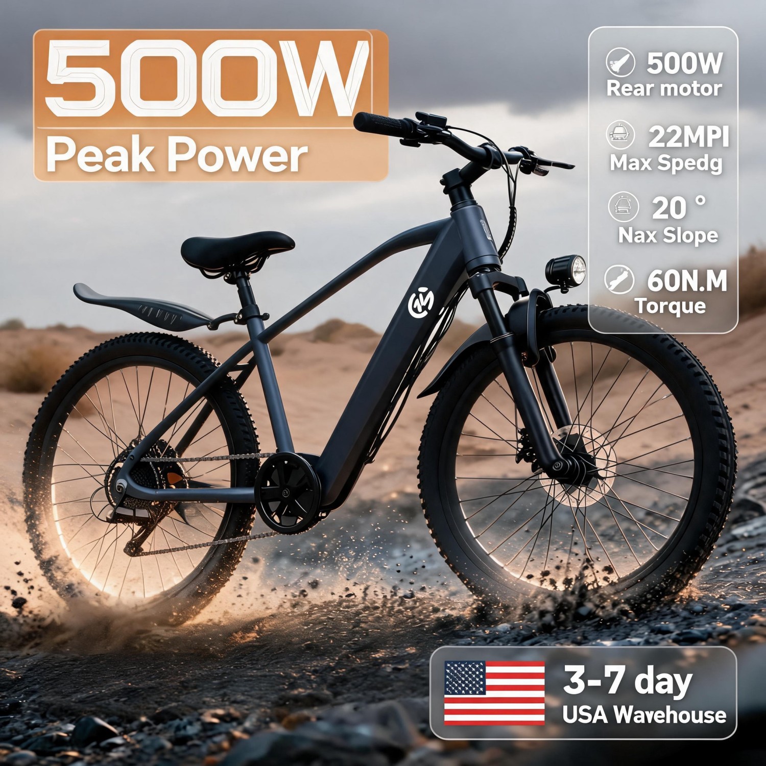 Vélo électrique tout-terrain C - Commuting With Road Bike avis et prix