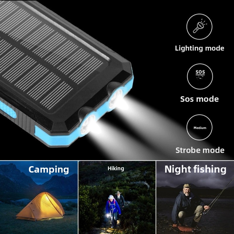 Batterie solaire portable étan - Usb Charger Dynamo avis et prix