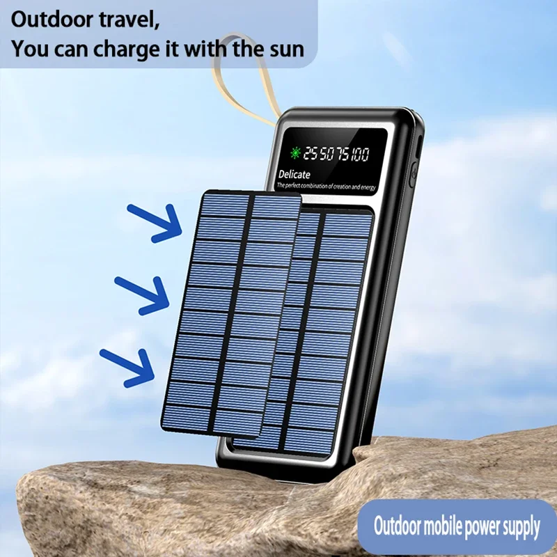 Batterie externe solaire 20000 - Usb Charger Dynamo avis et prix