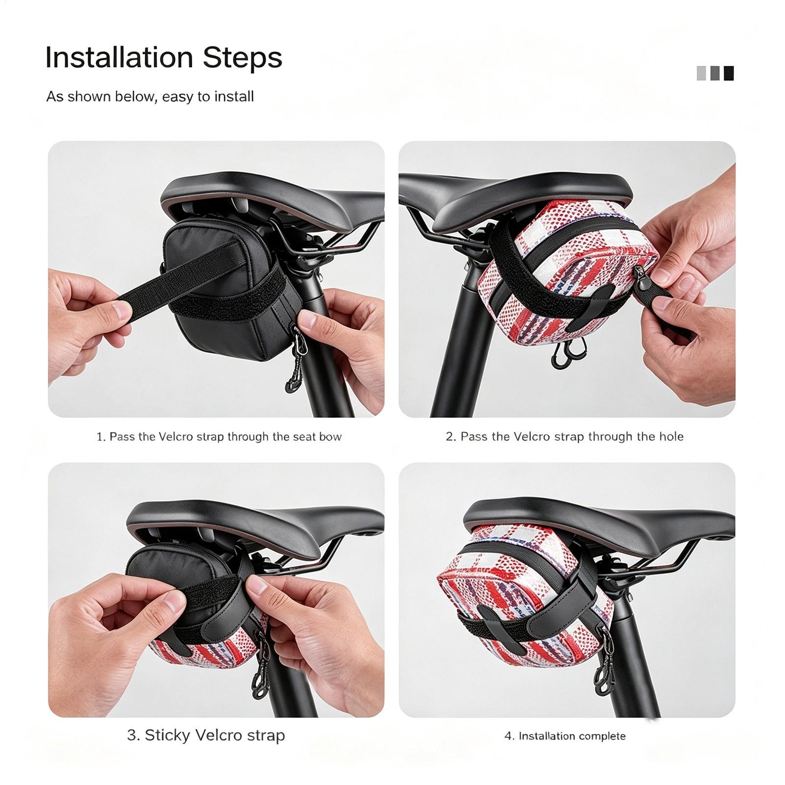 Sacoche de selle de vélo, poch - Saddle Bag Under Seat avis et prix