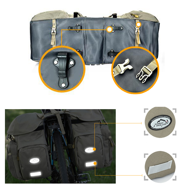Sacoche de porte-bagages arriè - Panniers Waterproof Rear avis et prix