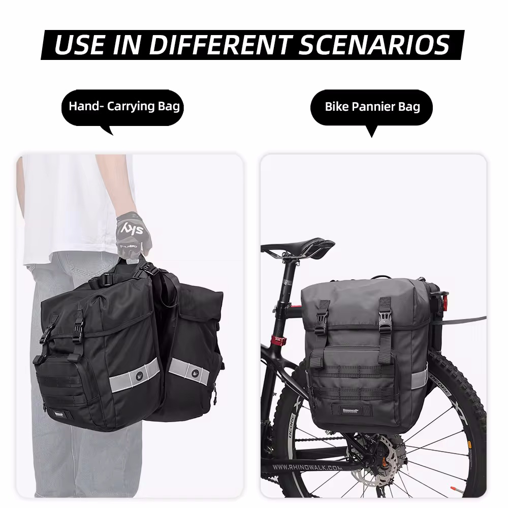 Sacoche de vélo 40L 2 en 1, sa - Panniers Waterproof Rear avis et prix