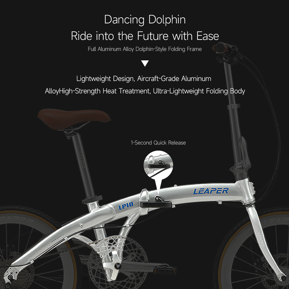 Vélo pliant en cuir marron neu - Commuter Biking avis et prix