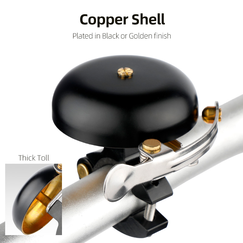 Deemount – cloche en laiton po - Bell Handlebar Ring avis et prix