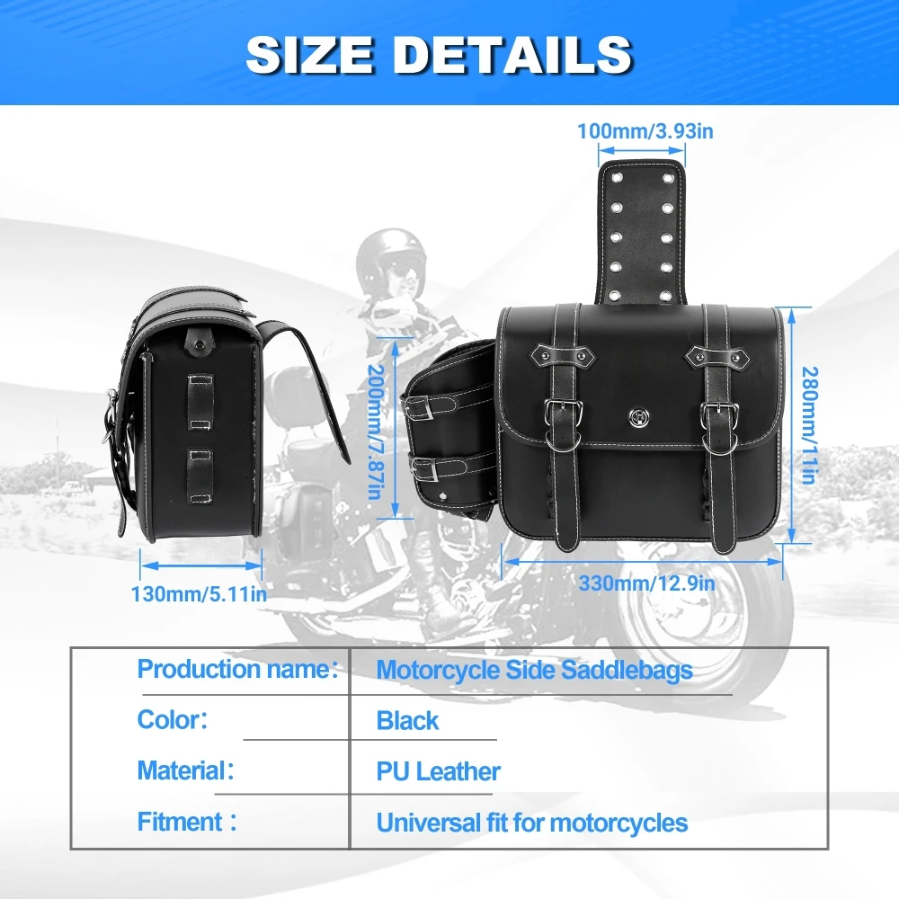 Sacs de selle de moto avec por - Panniers Waterproof Rear avis et prix